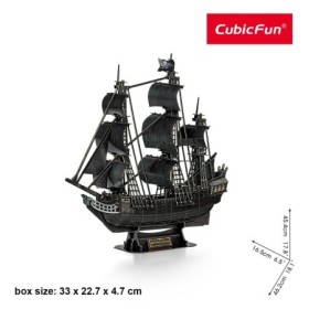 Cubic Fun - Puzzle 3D Nava Queen Anne 180 Piese Cubic Fun - 1